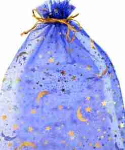 sacchetto organza stelle lunea con rapè kuripe