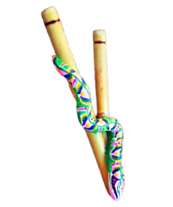 Kuripe Grand Serpent - Mixcolor Primordial De Bambou