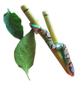Kuripe Grand Serpent - Mixcolor Primordial De Bambou